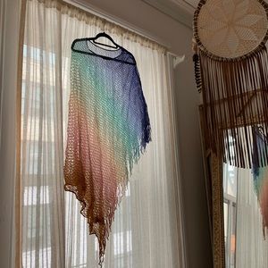 Missoni fringe cover up